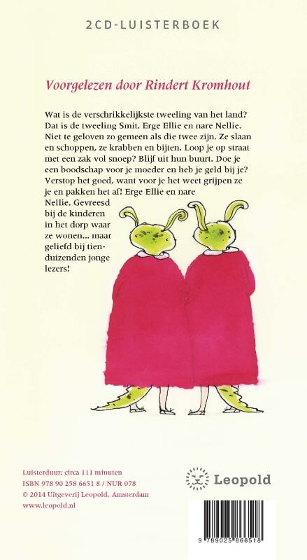 De hele erge Ellie en nare Nellie achterkant
