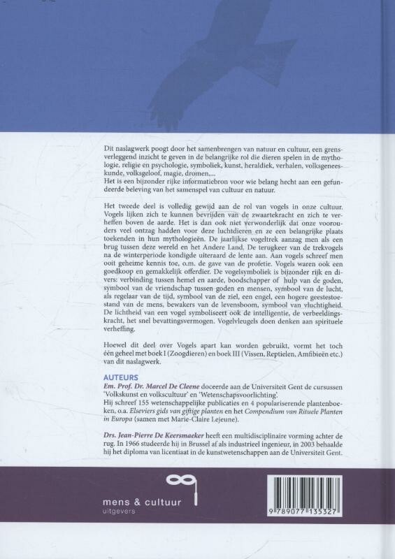 Compendium van dieren als dragers van cultuur achterkant