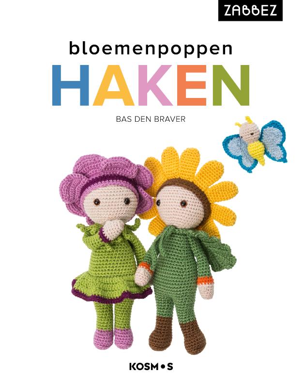 Bas den Braver Bloemenpoppen Haken