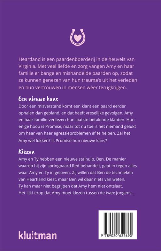 Een nieuwe kans & Kiezen / Heartland achterkant