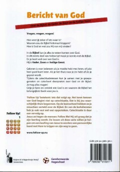 Bericht van God / Follow up! / 1 Bericht van God / Follow up! / 1 achterkant