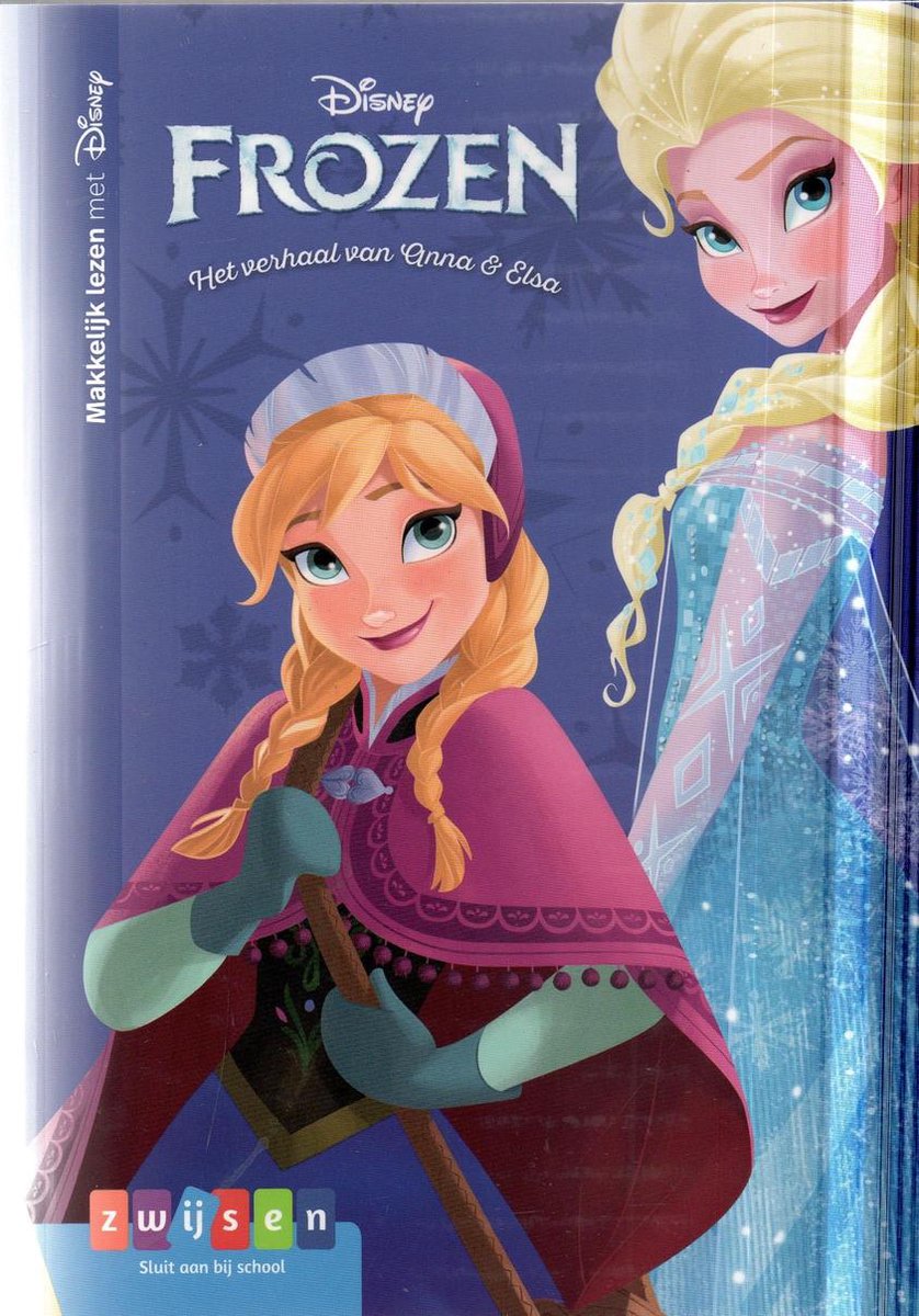 boekenbalie_9789048736010_cover Leesboek Frozen Het verhaal van Anna & Elsa