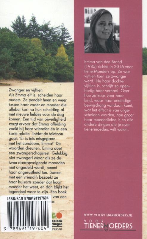 Tienermoeder van Zoe achterkant