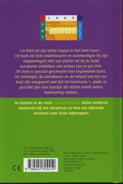 Lies ruimt niet graag op / Leeskriebels / Avi 1 achterkant