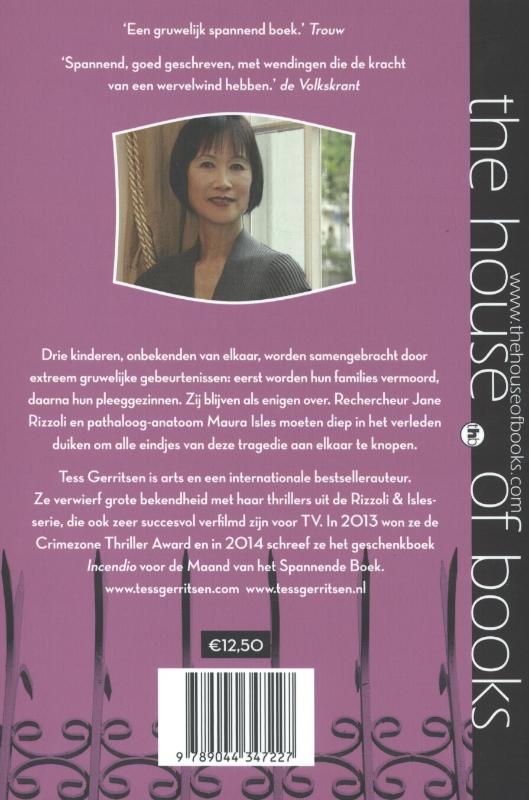 De laatste sterft / Rizzoli & Isles / 10 achterkant
