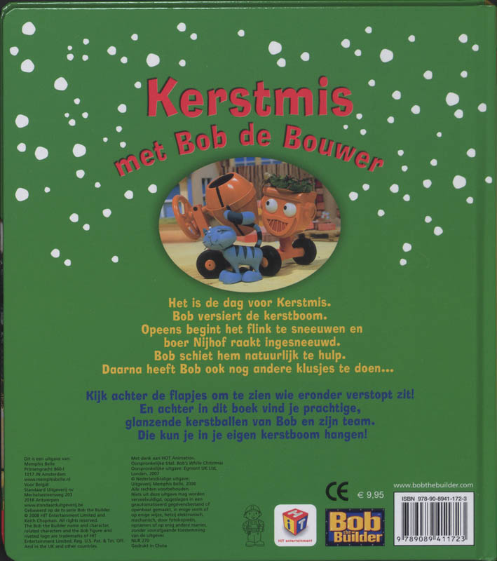 Kerstmis met Bob de Bouwer / Bob de Bouwer Kerstmis met Bob de Bouwer / Bob de Bouwer achterkant