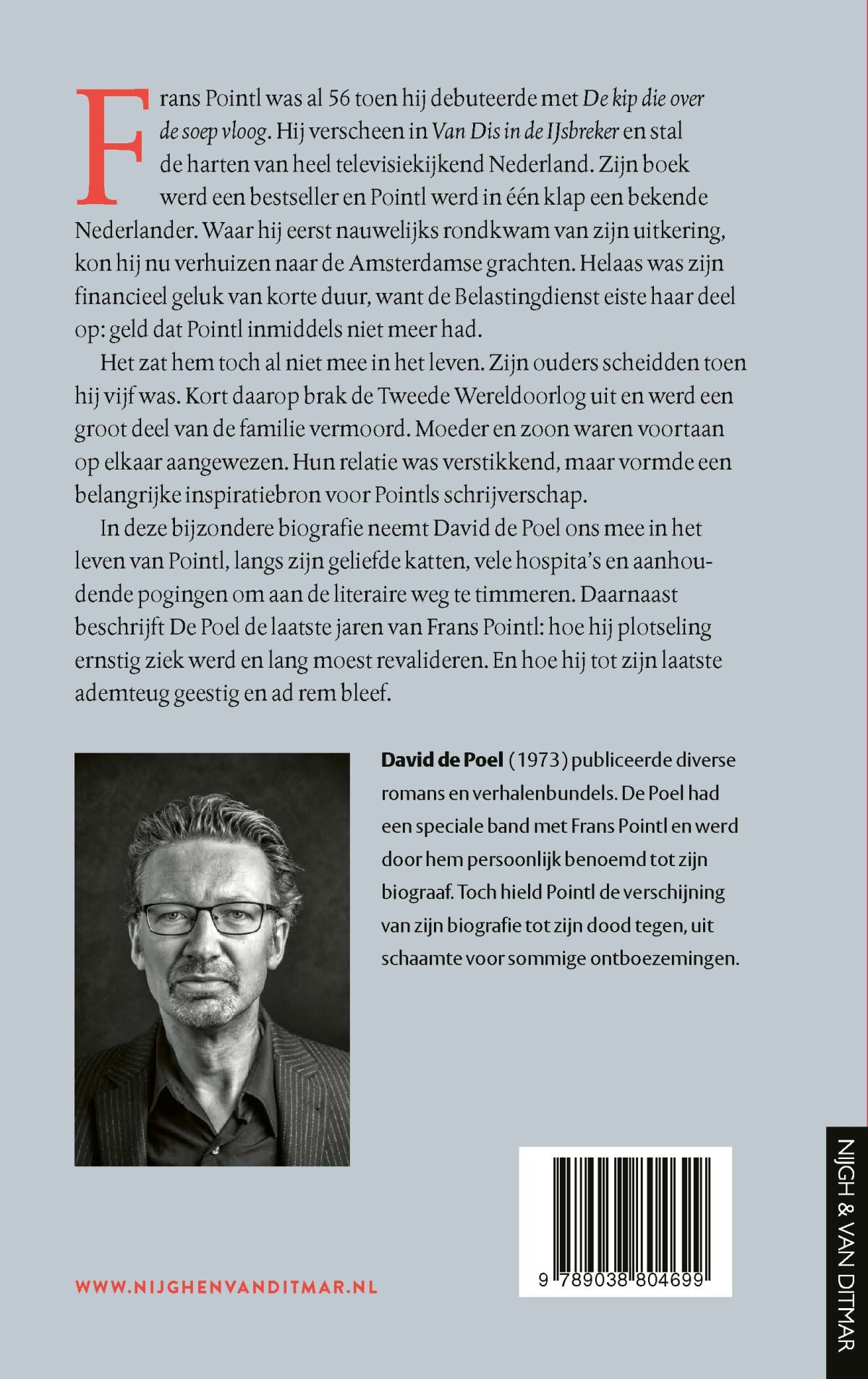 De schrijver die over de soep vloog achterkant