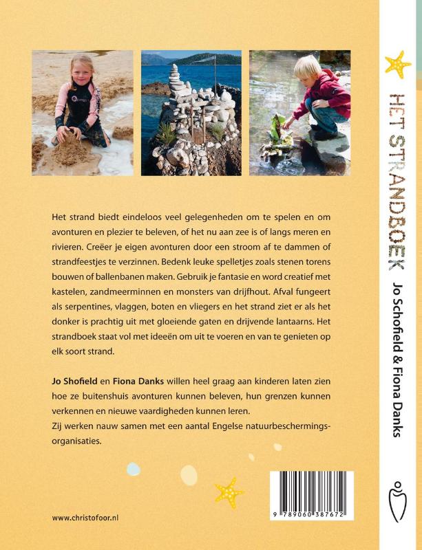 Het strandboek achterkant