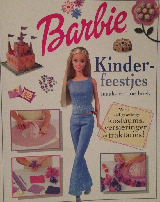 Barbie kinderfeestjes maak- en doe-boek