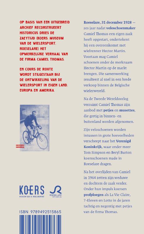 De wielerwereld aan je voeten achterkant