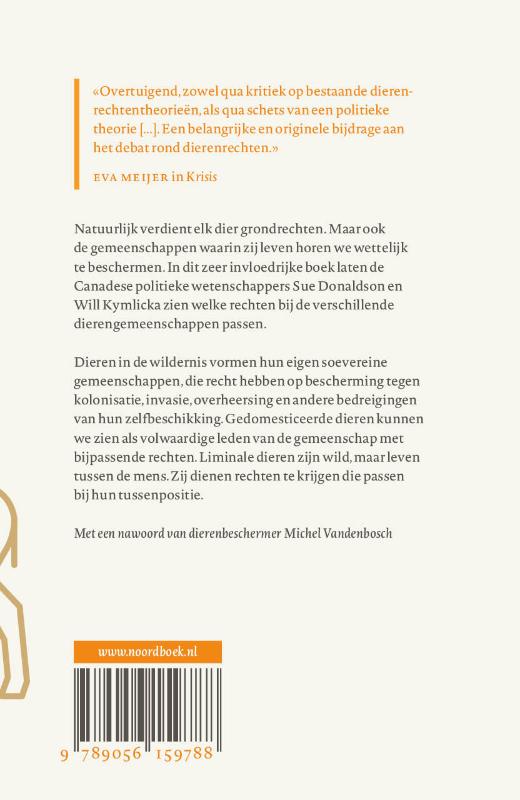 Zoöpolis / Dierenrechtenbibliotheek achterkant