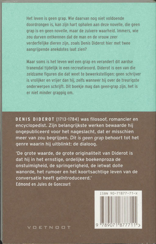 Dit is geen grap / Perlouses / 4 achterkant