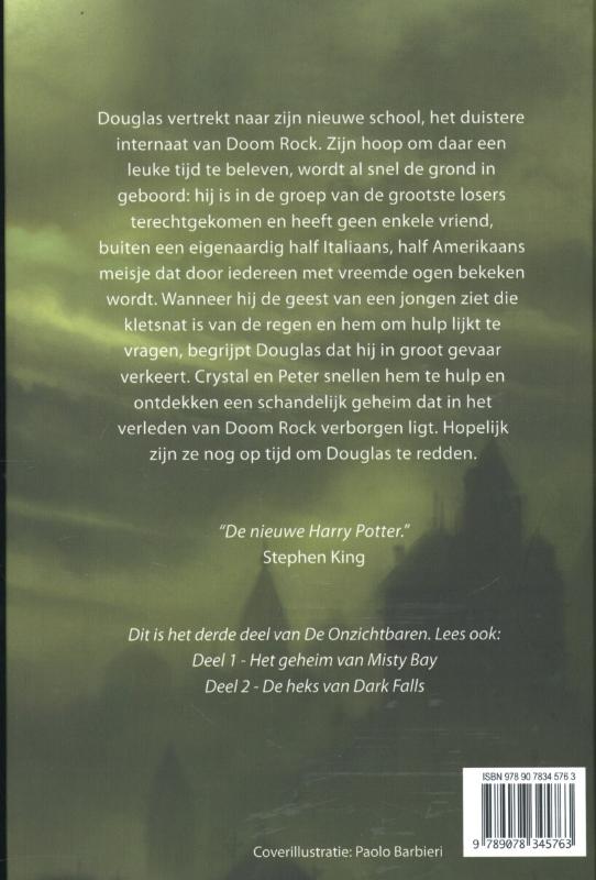 De Onzichtbare 3: Het Kasteel Van Doom Rock achterkant