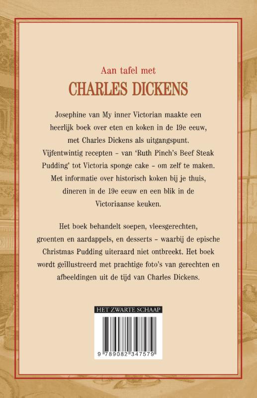 Aan tafel met Charles Dickens achterkant