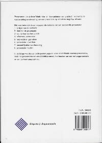 Presenteren kun je leren achterkant