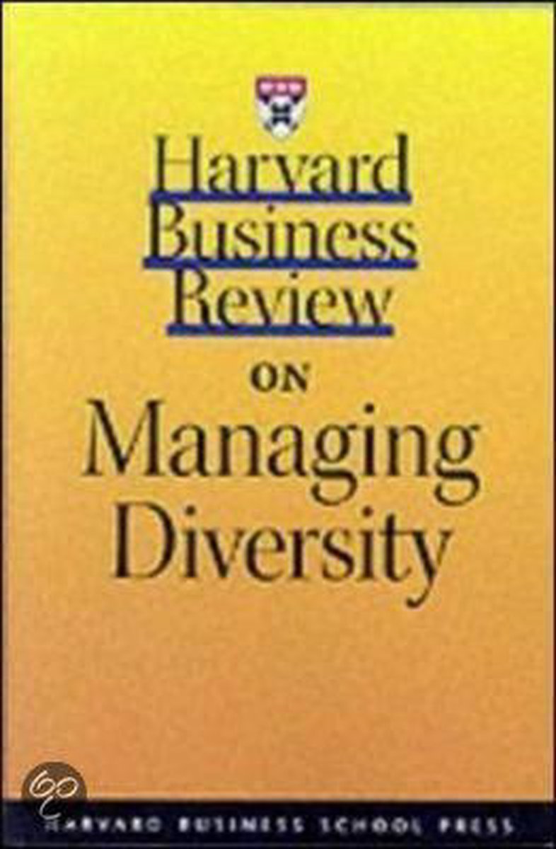 Harvard Business Review  On Managing Diversity