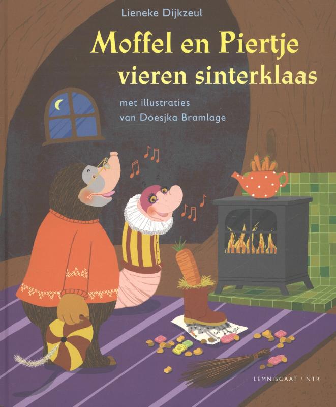 Moffel en Piertje  -   Moffel en Piertje vieren Sinterklaas