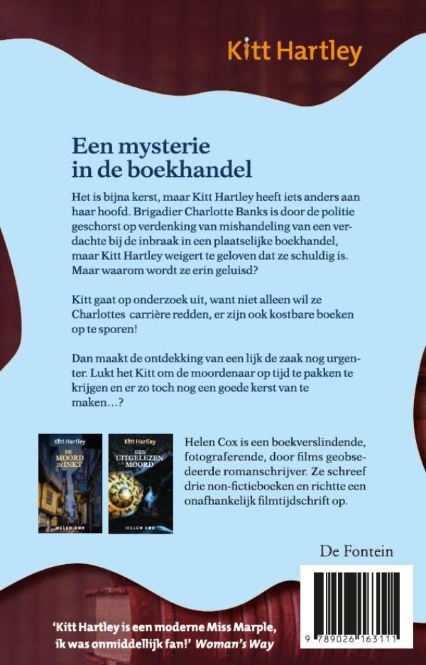 Een mysterie in de boekhandel / Kitt Hartley / 2 achterkant