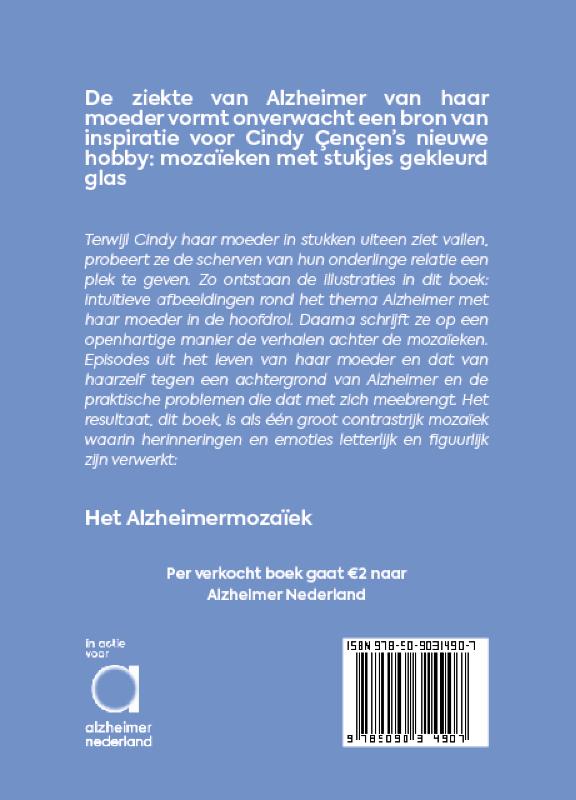 Het Alzheimermozaïek Het Alzheimermozaïek achterkant
