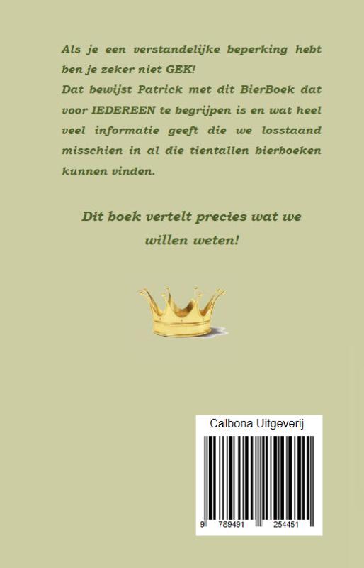 Bierboek achterkant