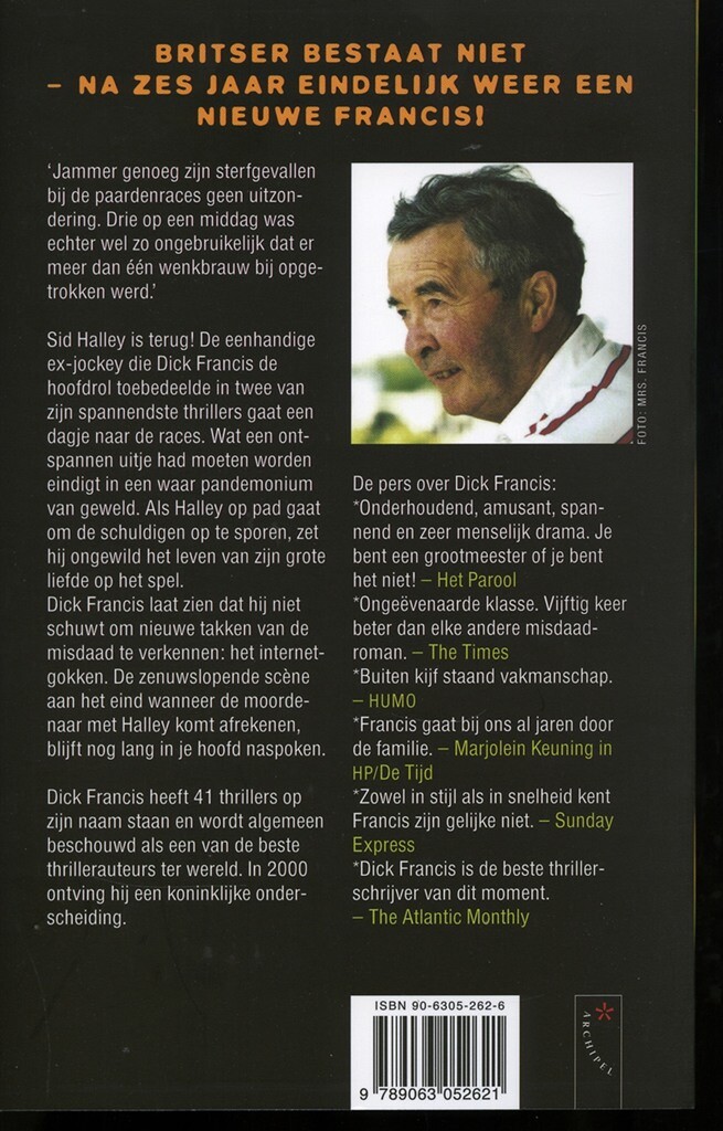 Dodelijk web achterkant