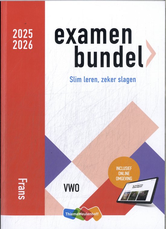Examenbundel Frans / vwo 2025/2026