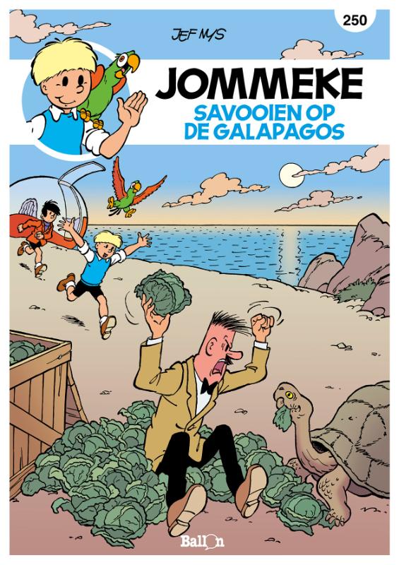 Savooien op de Galapagos / Jommeke strip - nieuwe look / 250