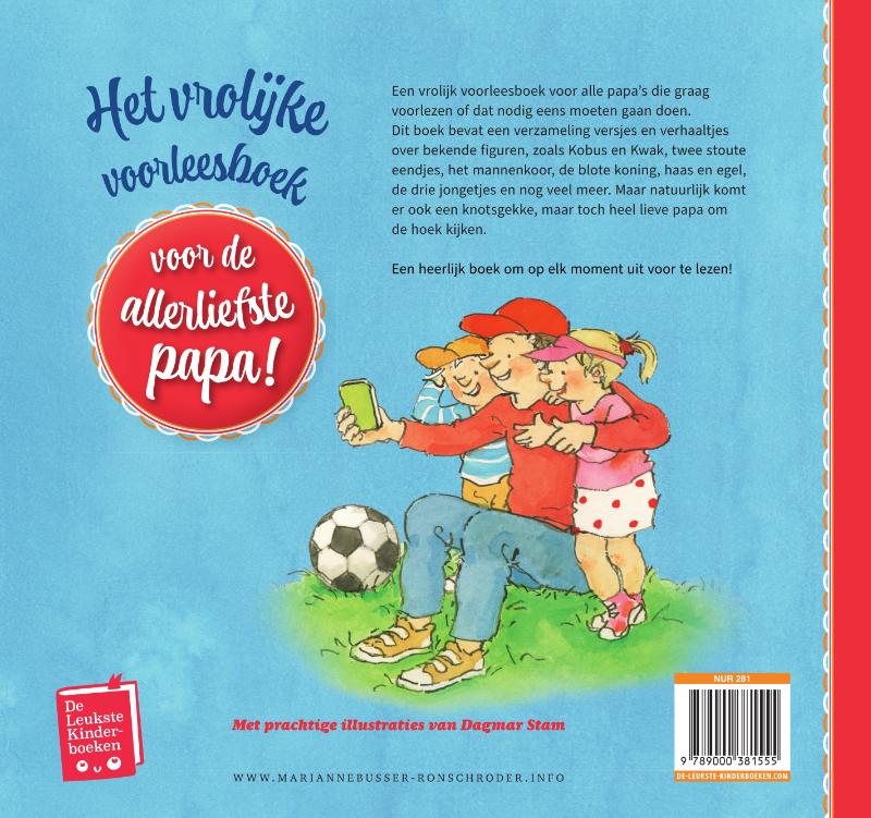 Het vrolijke voorleesboek voor de allerliefste papa! achterkant