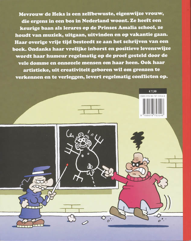Mevrouw de Heks 1 - Mevrouw de Heks kan het echt iedereen aanraden Mevrouw de Heks 1 - Mevrouw de Heks kan het echt iedereen aanraden achterkant