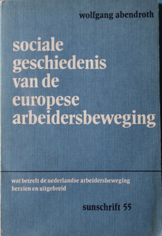 Sociale gesch. eur.arbeidersbeweging