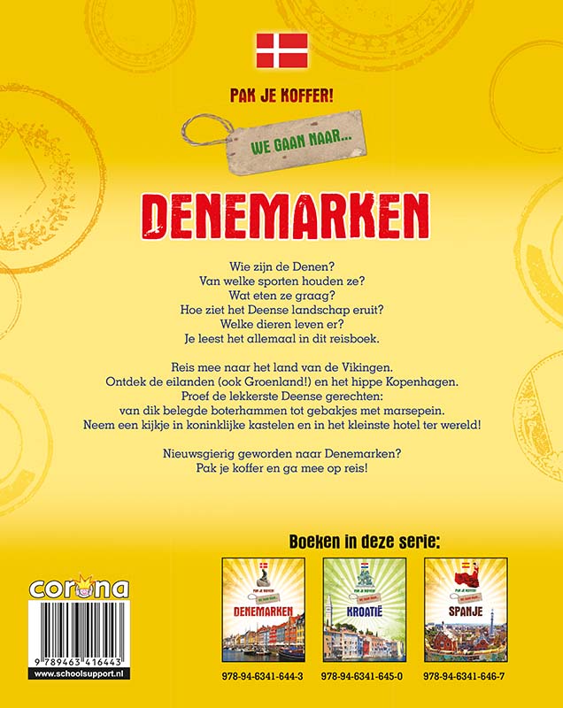 Denemarken / Pak je koffer! achterkant