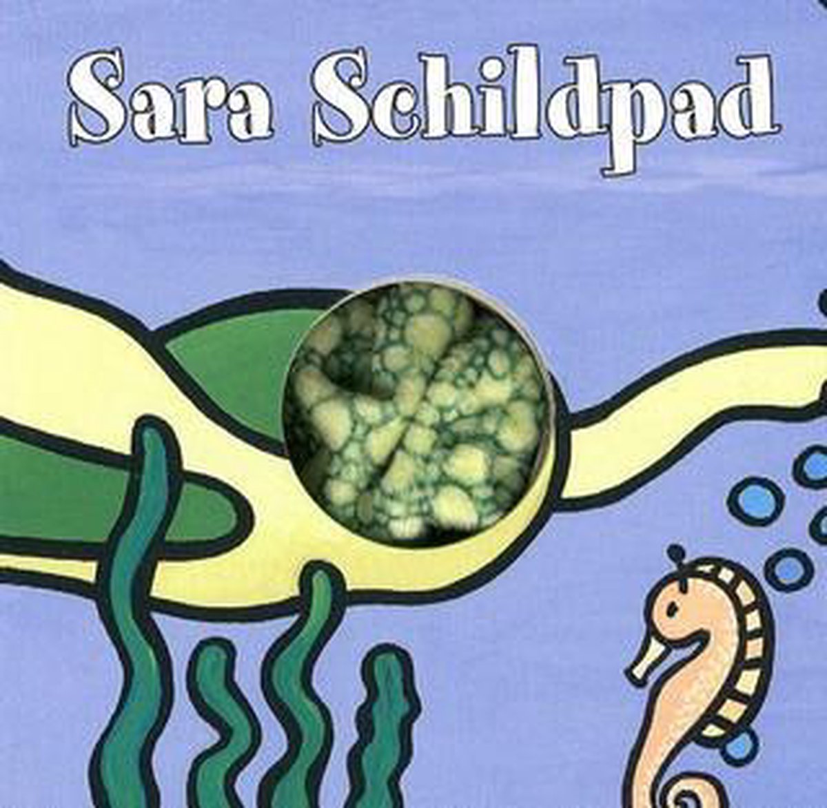 Vingerpopboekje zeevriendjes Zeeschildpad (Sara)