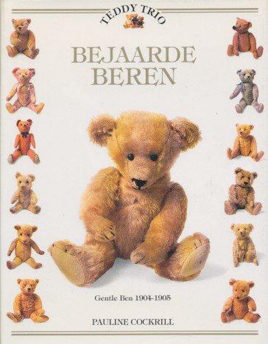 Teddy trio bejaarde beren