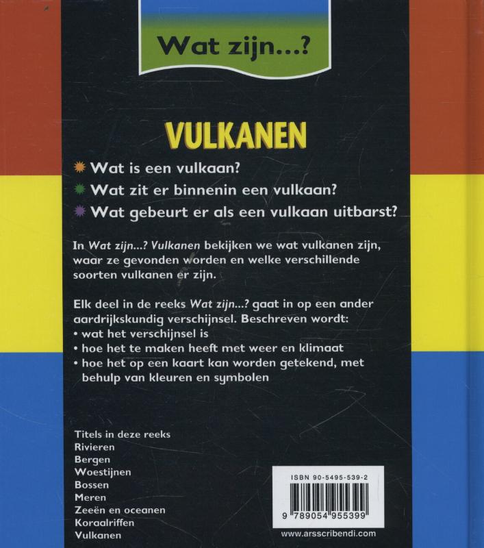 Vulkanen / Wat zijn....? achterkant