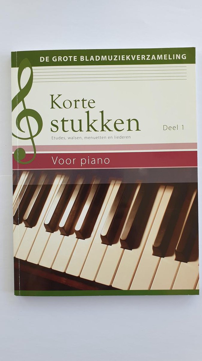 boekenbalie_9783625138235_cover Korte stukken voor piano deel 1 / De grote bladmuziekverzameling