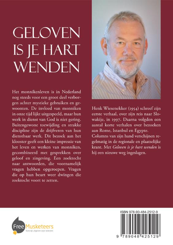 Geloven is je hart wenden achterkant