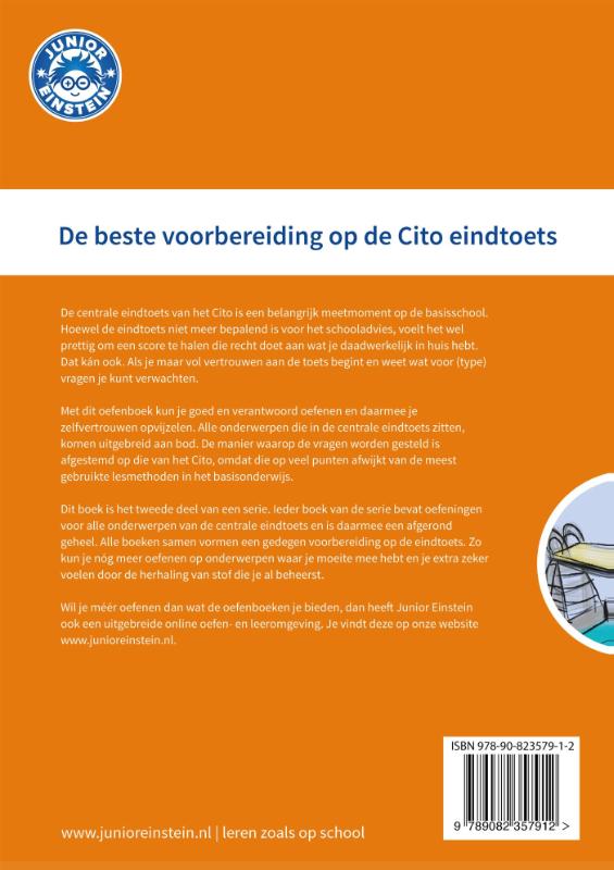 Citotoets oefenboek / 2; Gemengde opgaven; Groep 8 achterkant