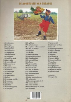 Het geheim van de pastoor / De avonturen van Urbanus / 65 achterkant