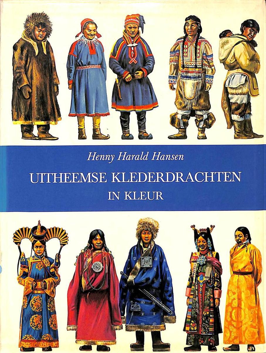 boekenbalie_9789022611401_cover Uitheemse klederdrachten in kleur - Aardrijkskunde van het kostuum