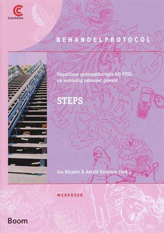 boekenbalie_9789085064879_cover STEPS Cognitieve gedragstherapie bij PTSS na eenmalig seksueel geweld