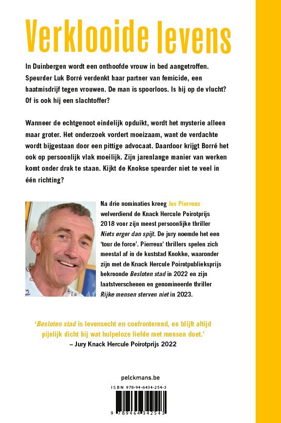 Verklooide levens / Luk Borré / 20 achterkant