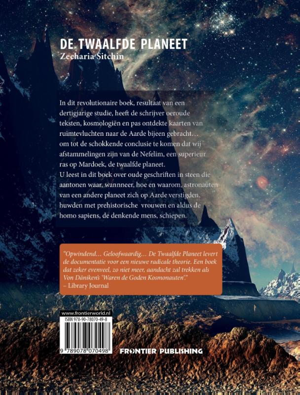 De 12de planeet achterkant