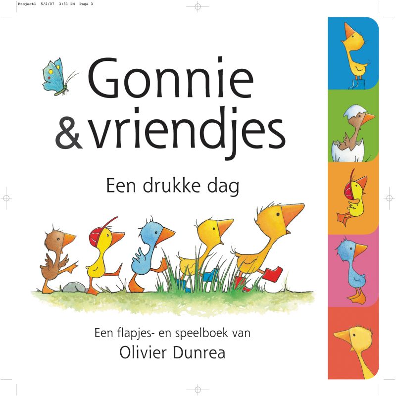 Gonnie En Vriendjes Een Drukke Dag