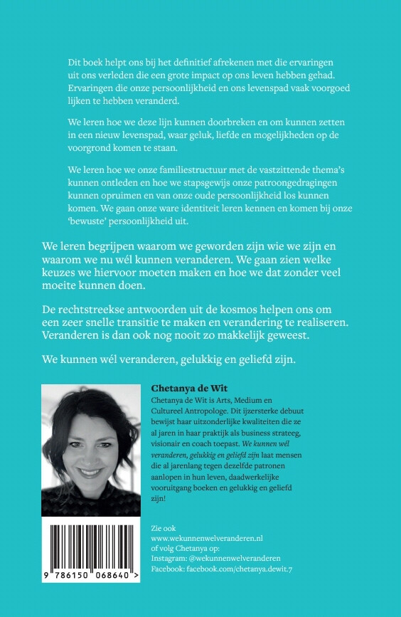 We kunnen wél veranderen, gelukkig en geliefd zijn achterkant