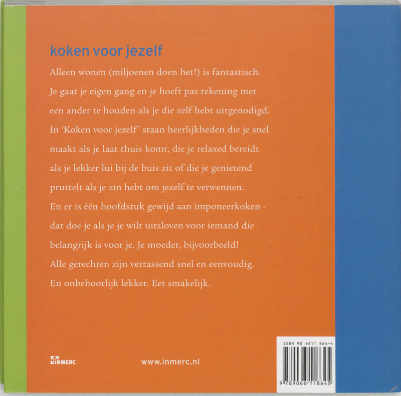 Koken voor jezelf / Kook ook Koken voor jezelf / Kook ook achterkant