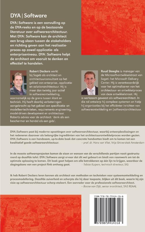 DYA software DYA software achterkant