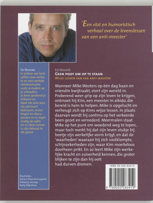 Geen poot om op te staan Geen poot om op te staan achterkant