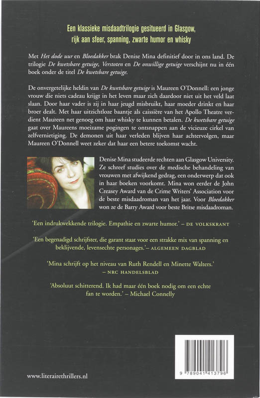 De Kwetsbare Getuige De Kwetsbare Getuige achterkant