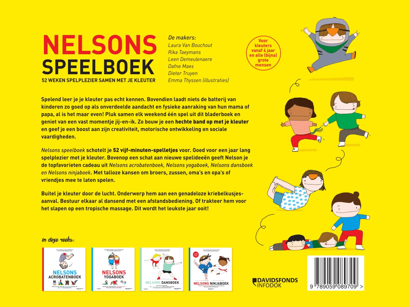 Nelsons speelboek / Nelson achterkant
