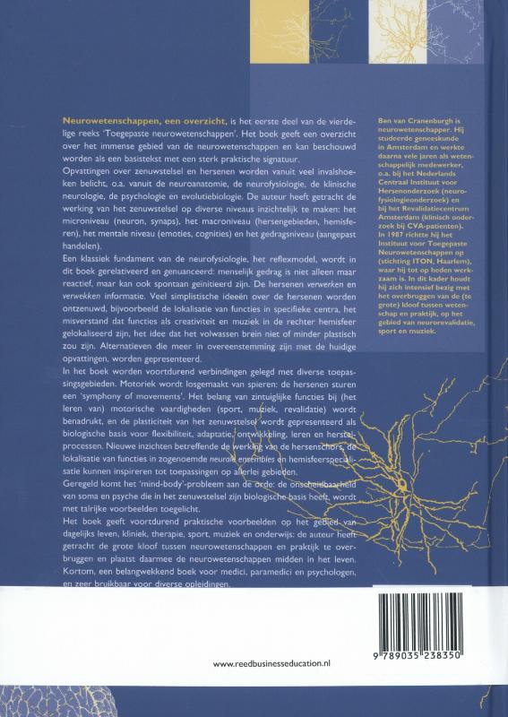 Neurowetenschappen / Toegepaste neurowetenschappen / 1 Neurowetenschappen / Toegepaste neurowetenschappen / 1 achterkant